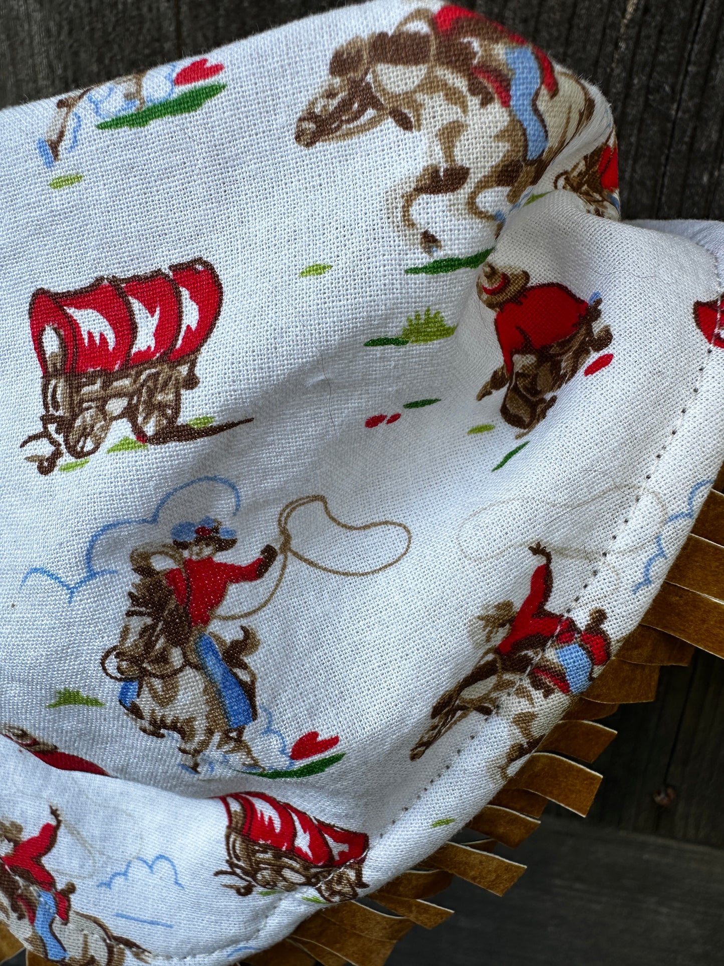 Chuckwagon & Ropers Buckaroo Baby Bib