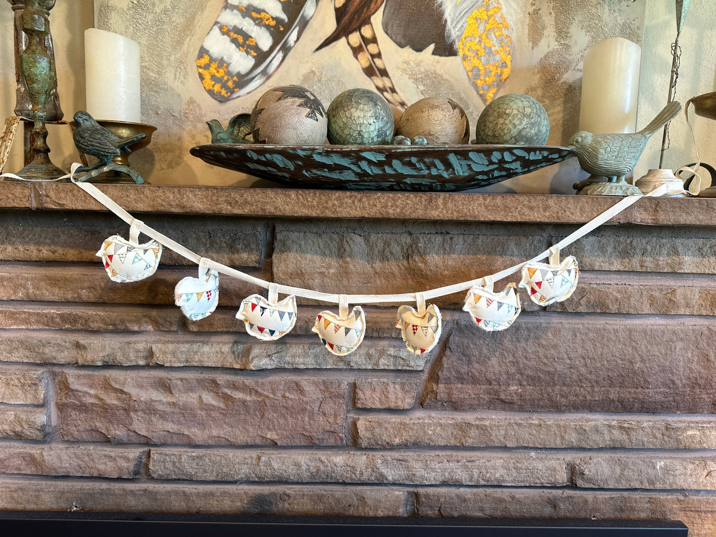 Cheerful Bunting Spring Easter Birds Chicks Garland, 6 ft.