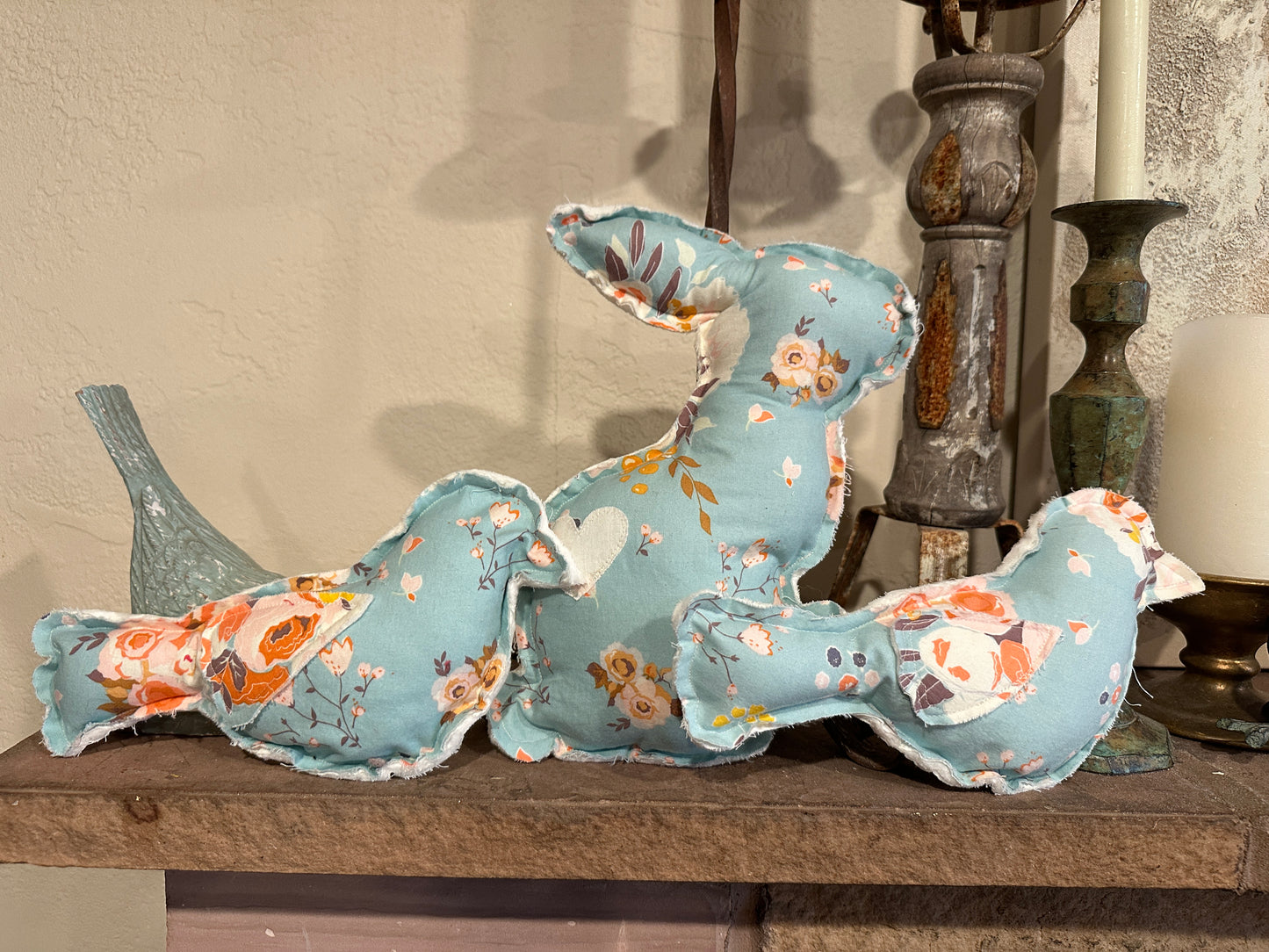 Spring Bouquet Plush Bird #2