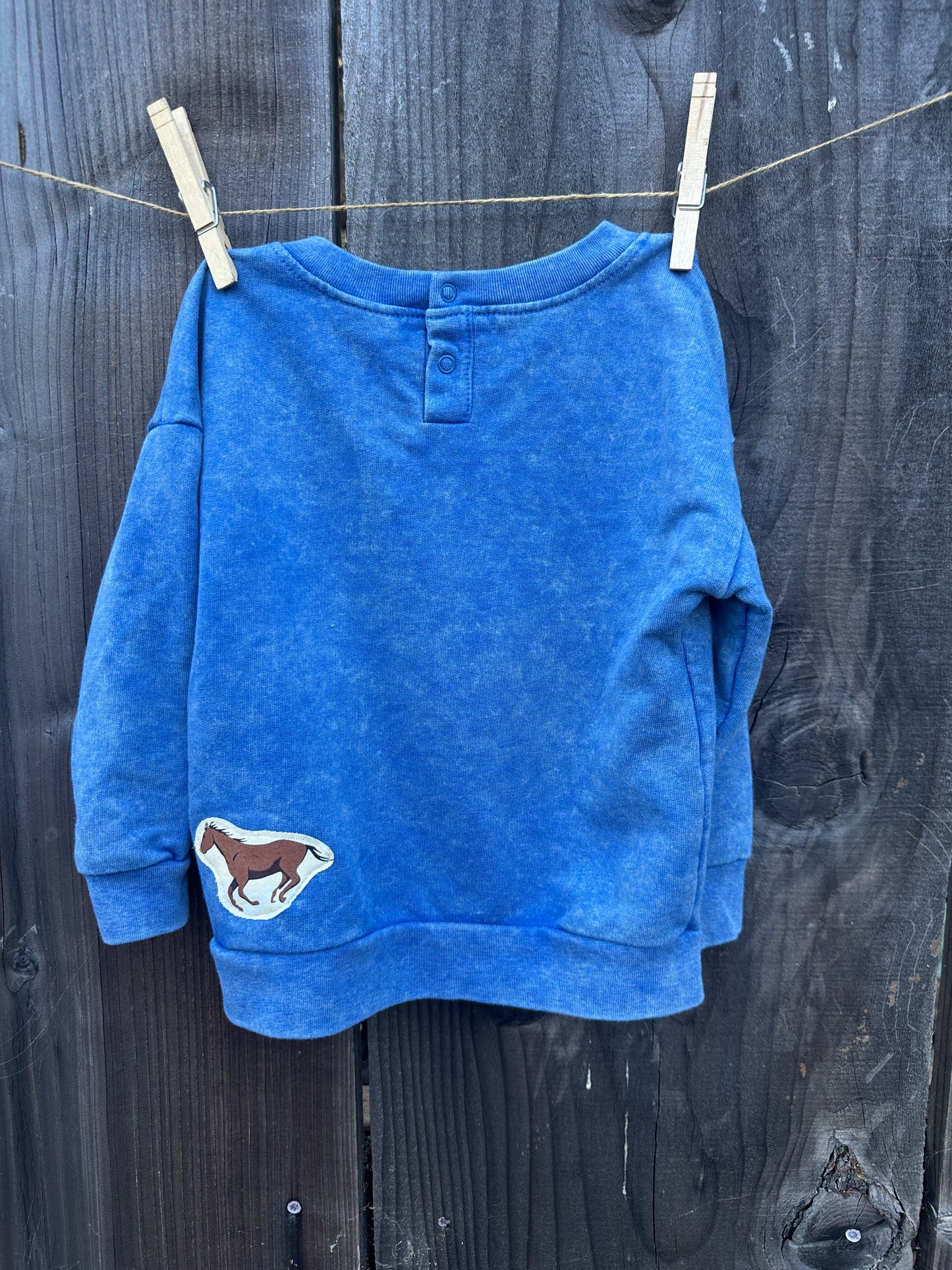 Blue Range Rider Sweatshirt, Size 18 mons.