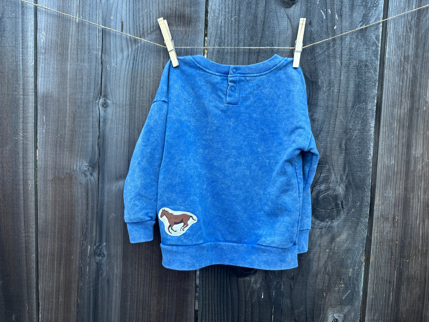 Blue Range Rider Sweatshirt, Size 18 mons.