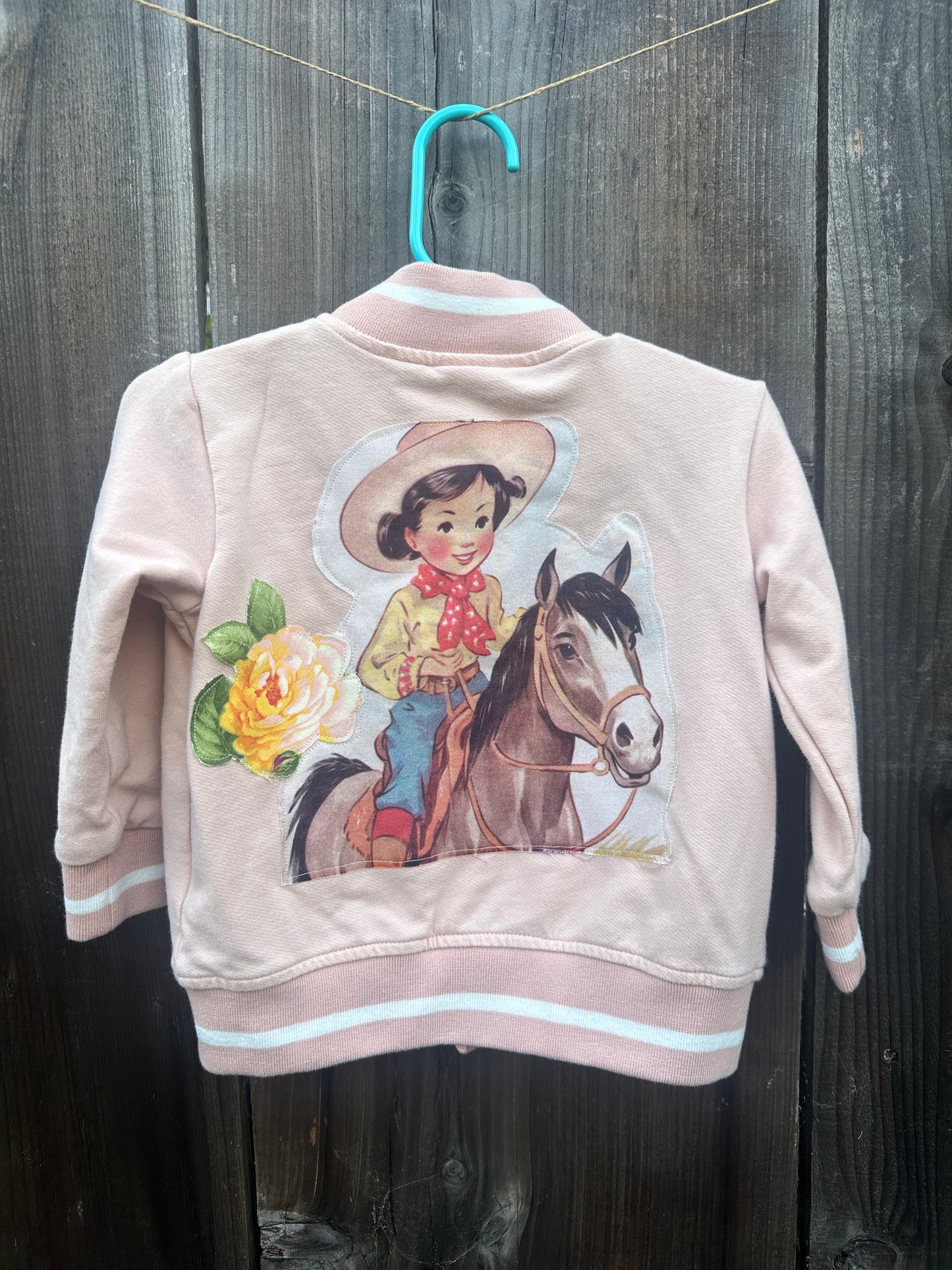Light Pink Cowgirl Varsity Jackets, Size 12 months, 6 styles