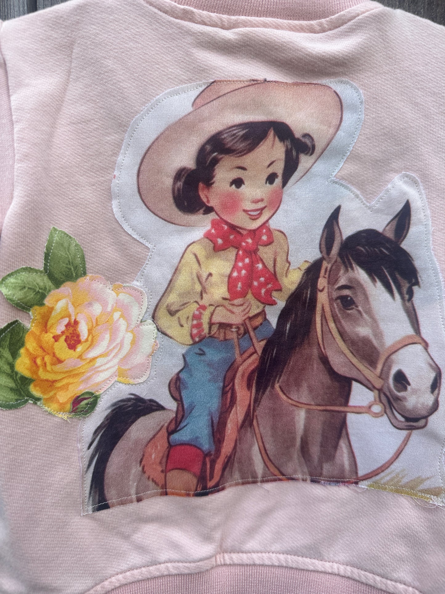 Light Pink Cowgirl Varsity Jackets, Size 12 months, 6 styles