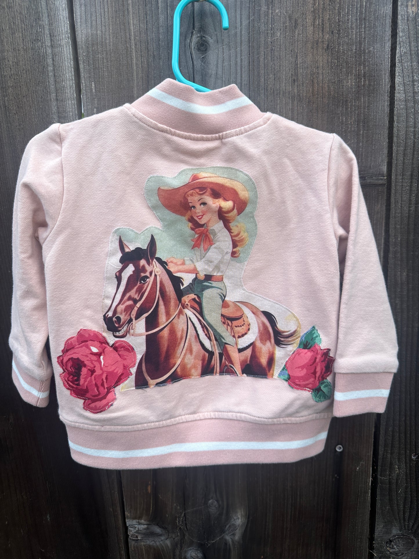 Light Pink Cowgirl Varsity Jackets, Size 12 months, 6 styles