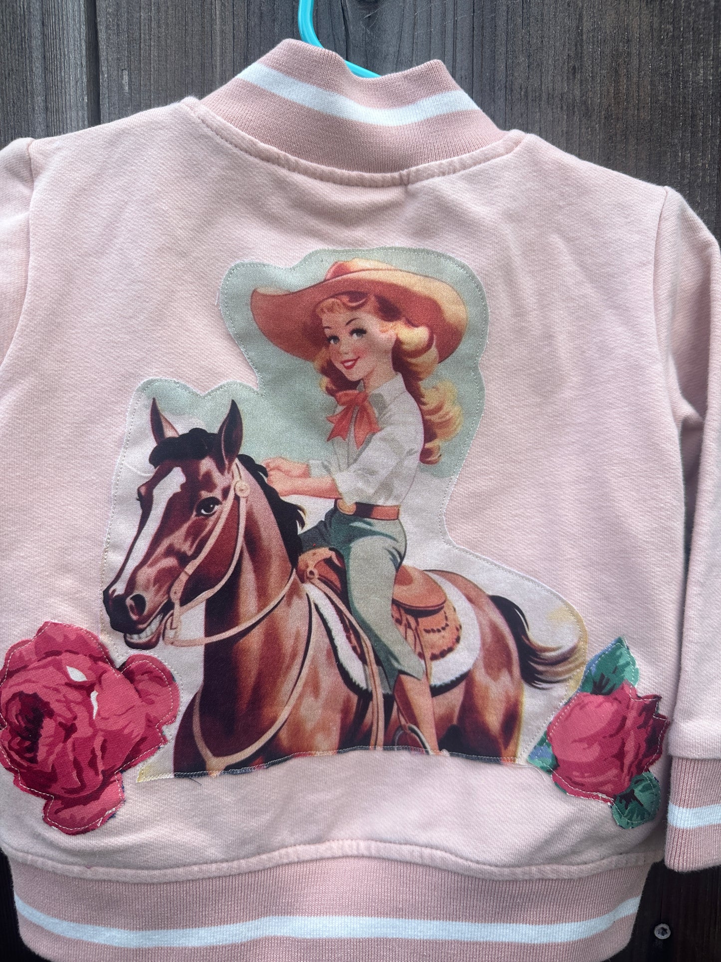 Light Pink Cowgirl Varsity Jackets, Size 12 months, 6 styles