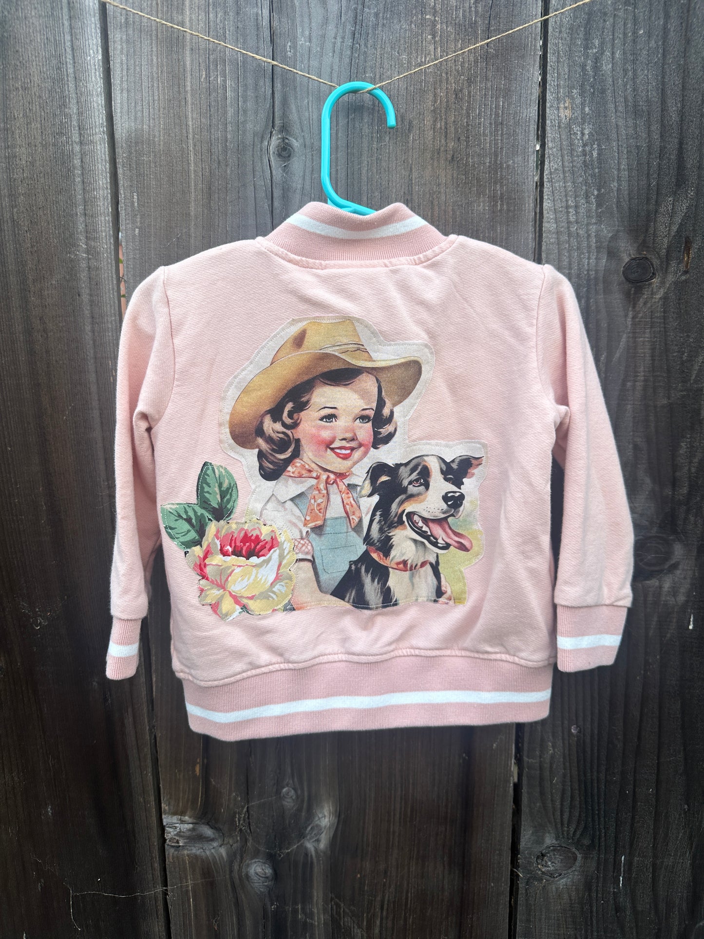 Light Pink Cowgirl Varsity Jackets, Size 12 months, 6 styles