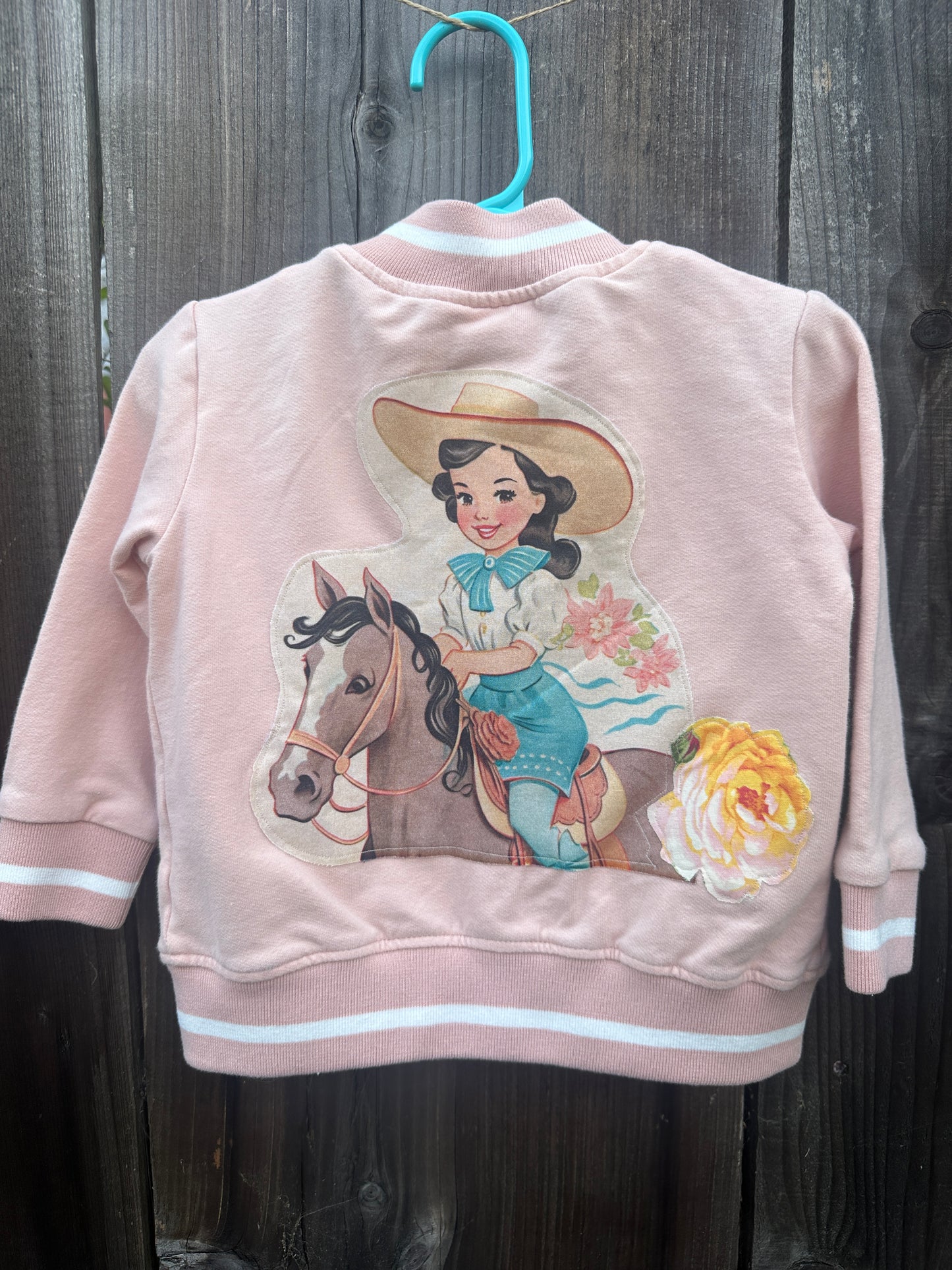 Light Pink Cowgirl Varsity Jackets, Size 12 months, 6 styles