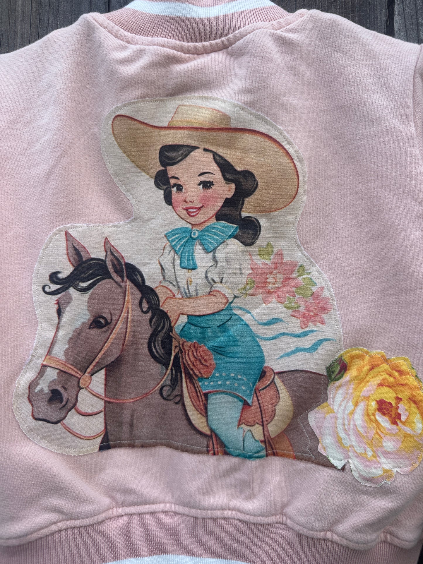 Light Pink Cowgirl Varsity Jackets, Size 12 months, 6 styles