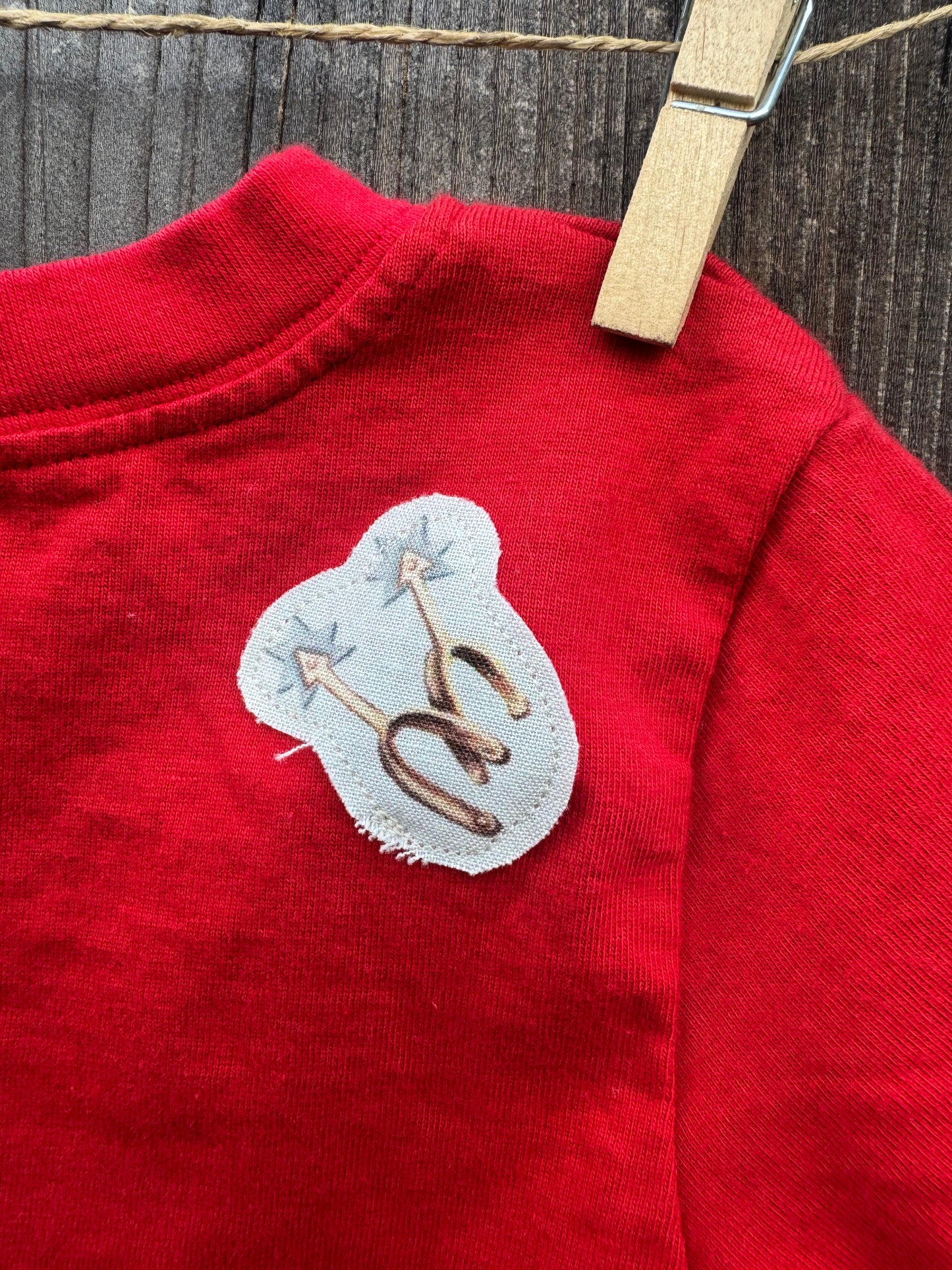 Singing Cowkids on Red Tee, Size 2T