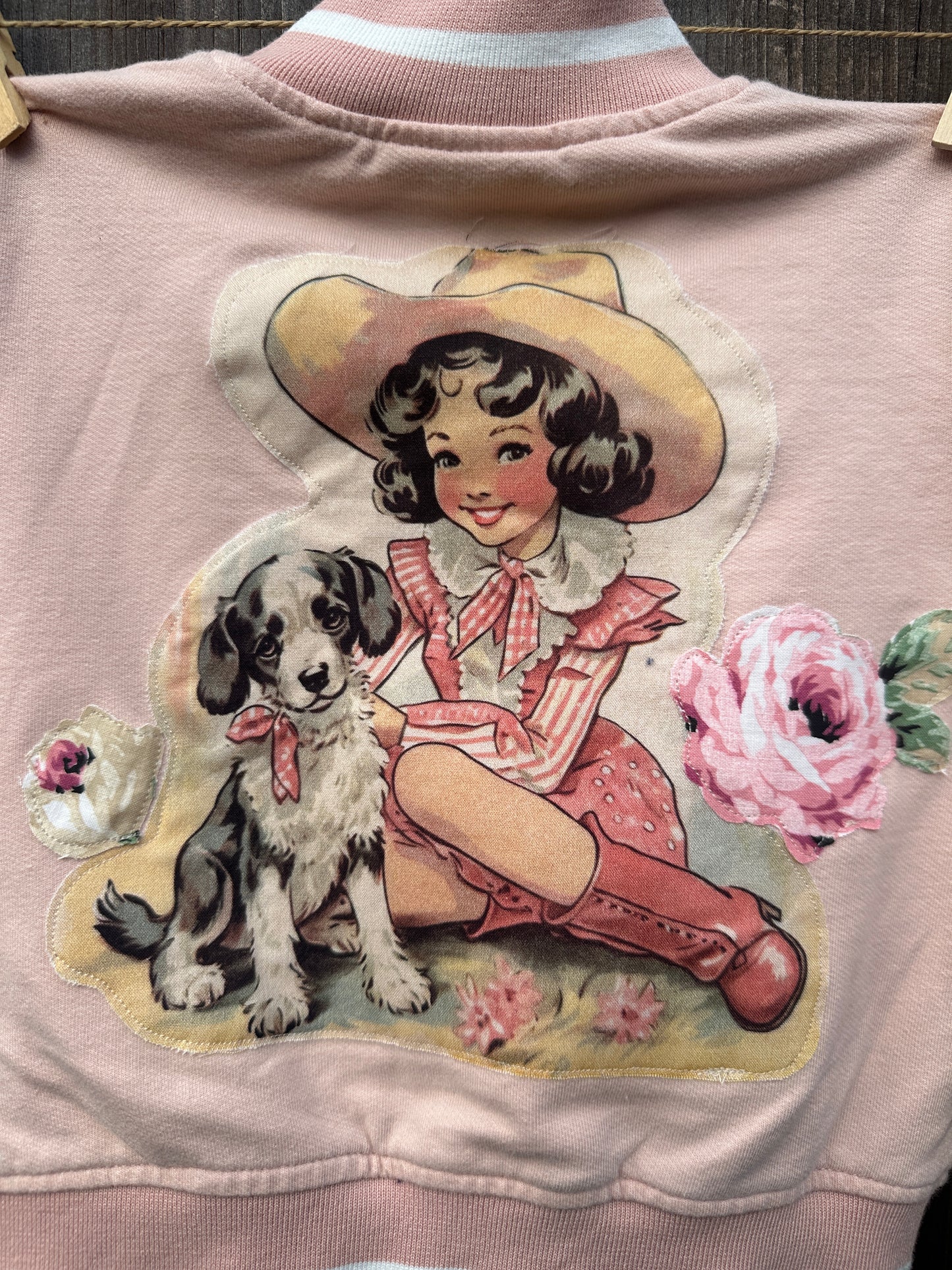 Light Pink Cowgirl Varsity Jackets, Size 12 months, 6 styles