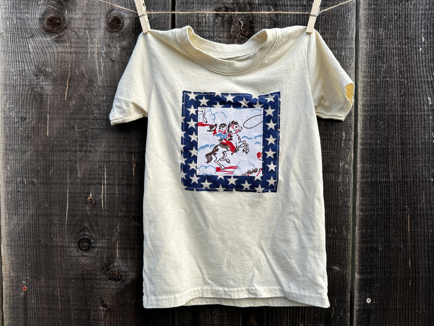 Vintage Cowkid on Stars, Size 5T