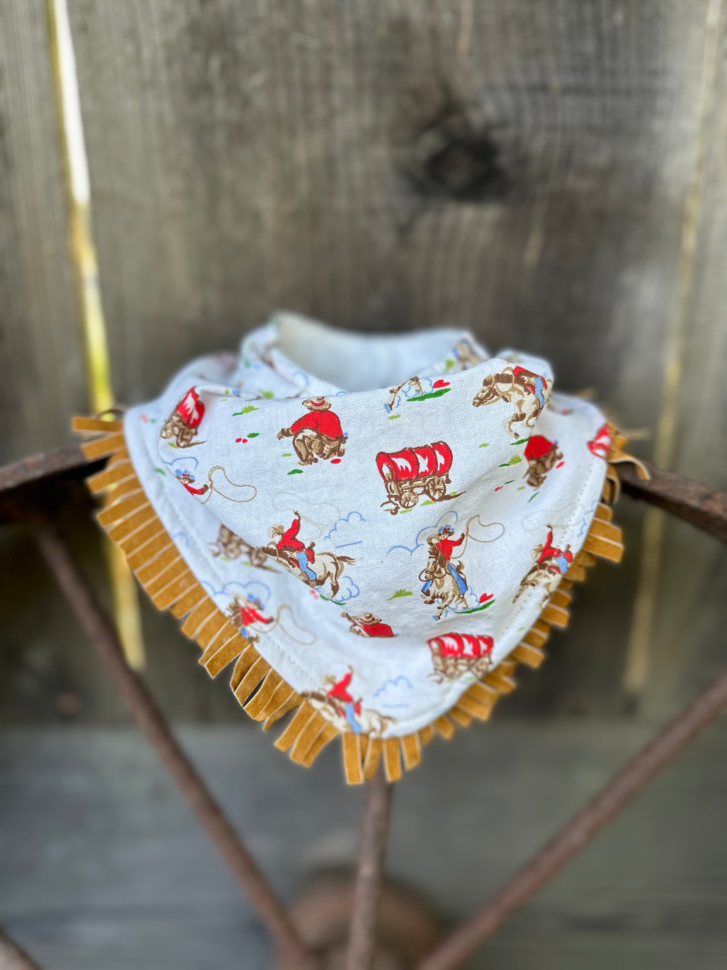 Chuckwagon & Ropers Buckaroo Baby Bib