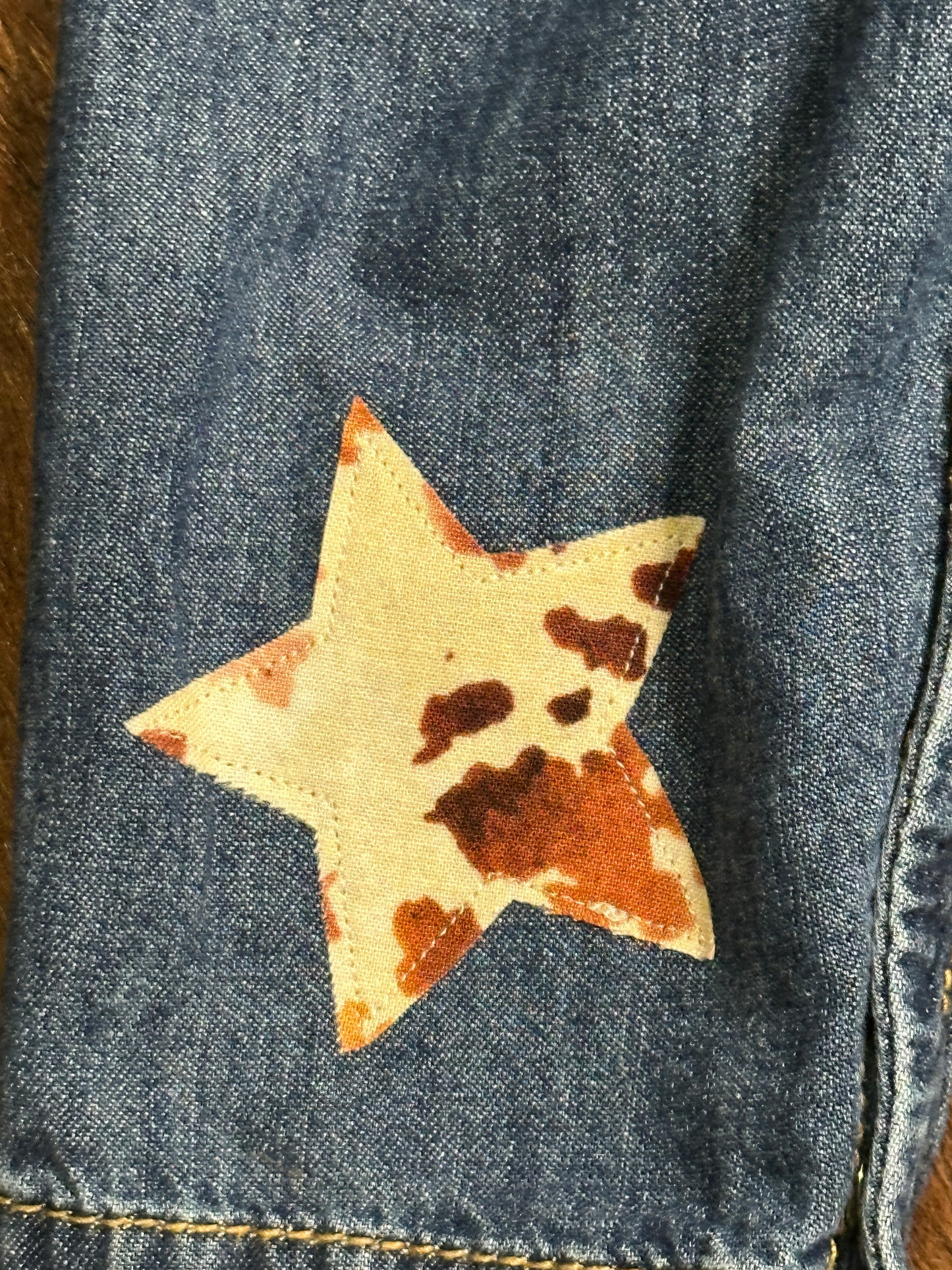 Shoot for the Stars, Cowboy: Denim Jumpsuit, Size 24 mons.