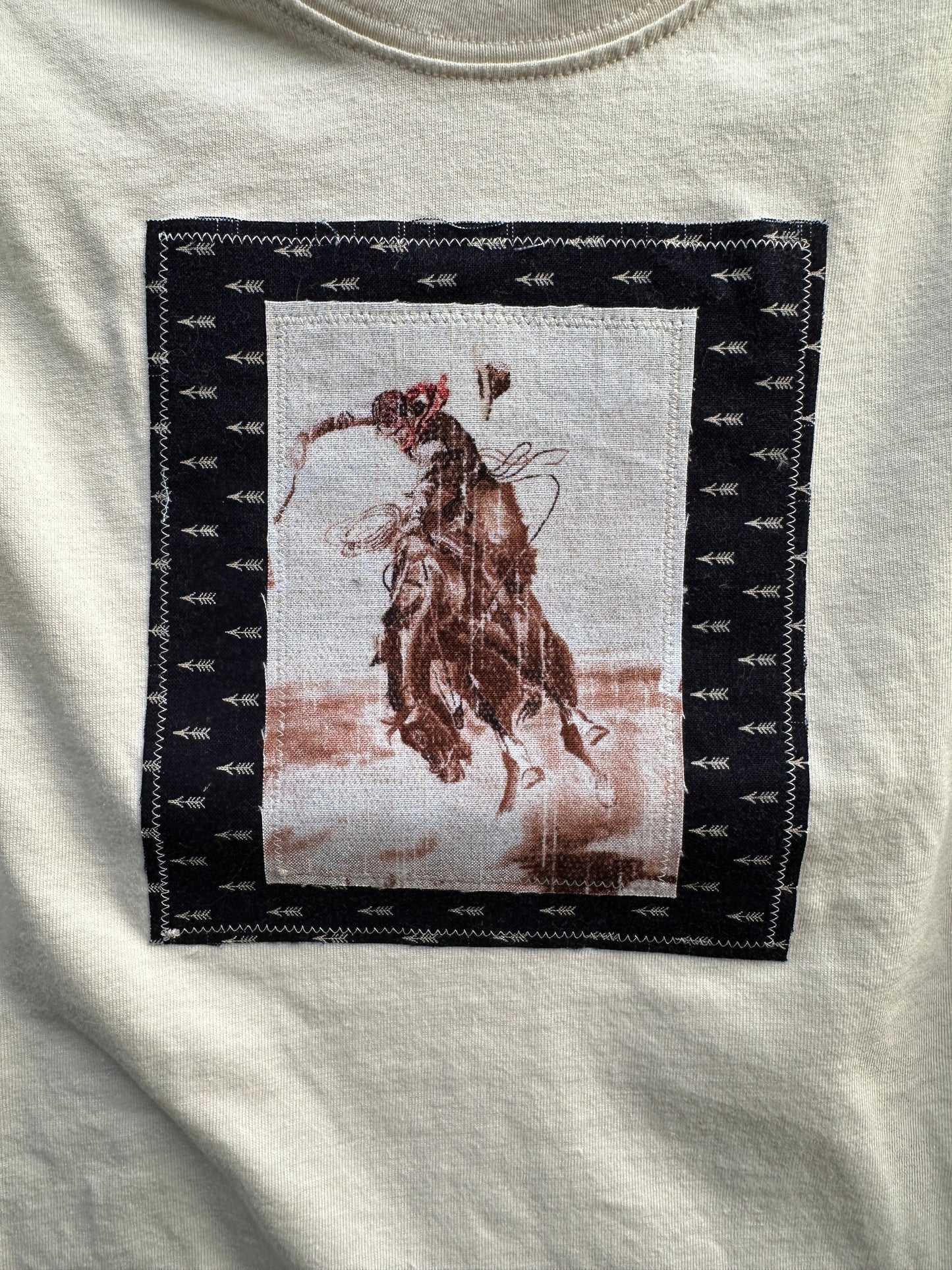 Wild West Bronc on Arrows Tee, Size 5T