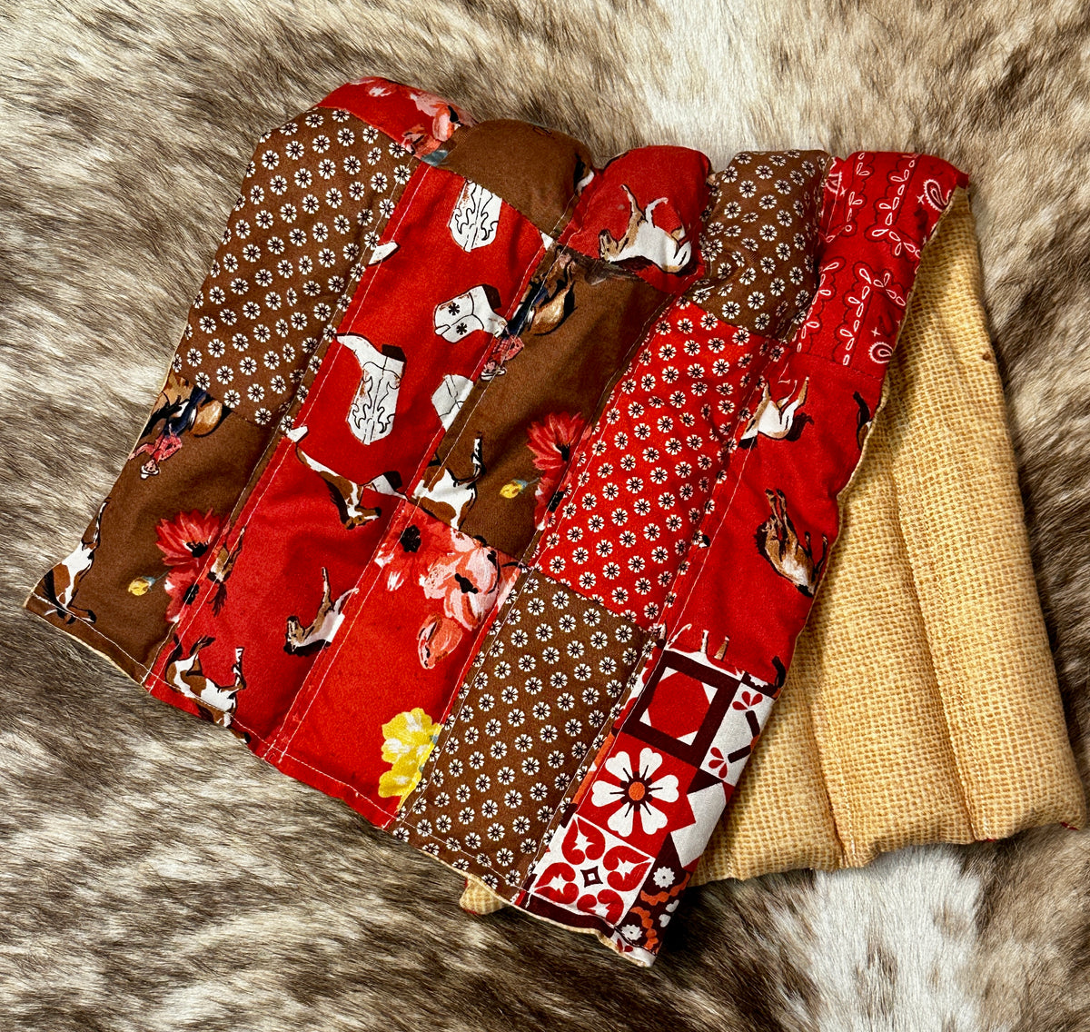 Quilted Rice Pack Heating Pads