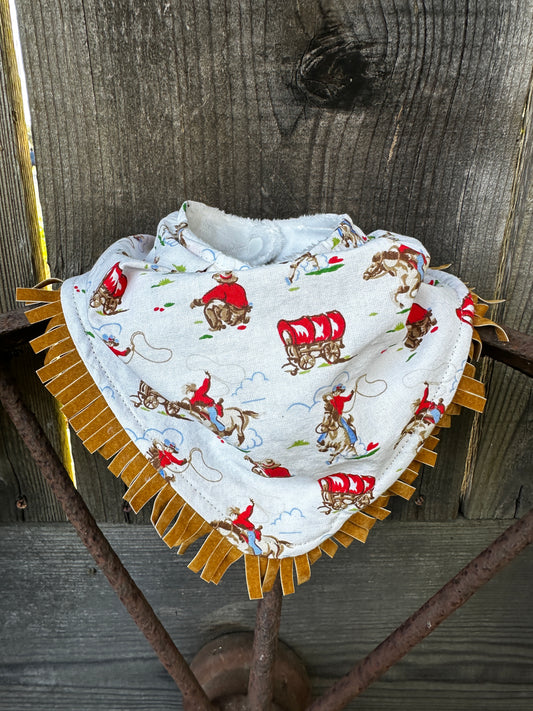 Chuckwagon & Ropers Buckaroo Baby Bib