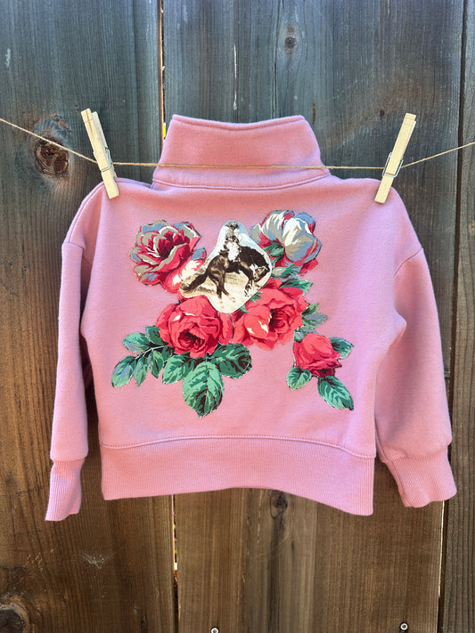 Lavender Bronc & Roses, Size 2T