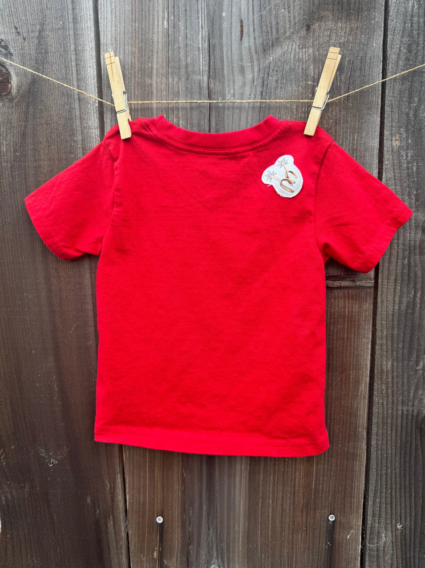 Singing Cowkids on Red Tee, Size 2T
