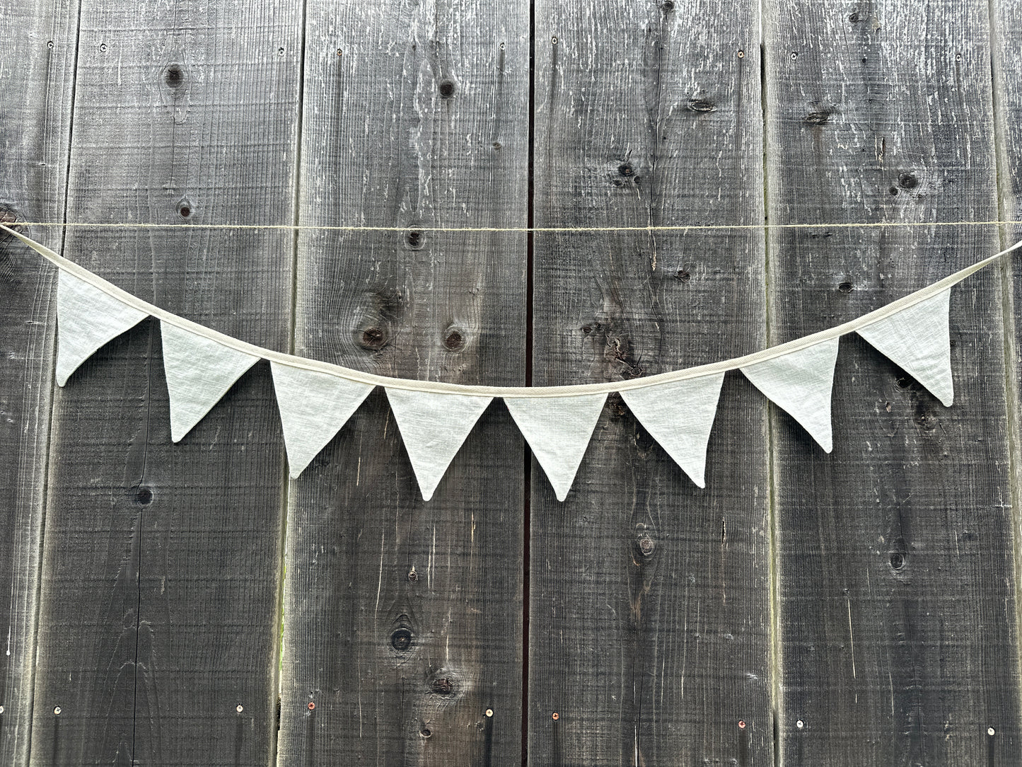 Cheerful Blue Flag Print Bunting, 6 ft.