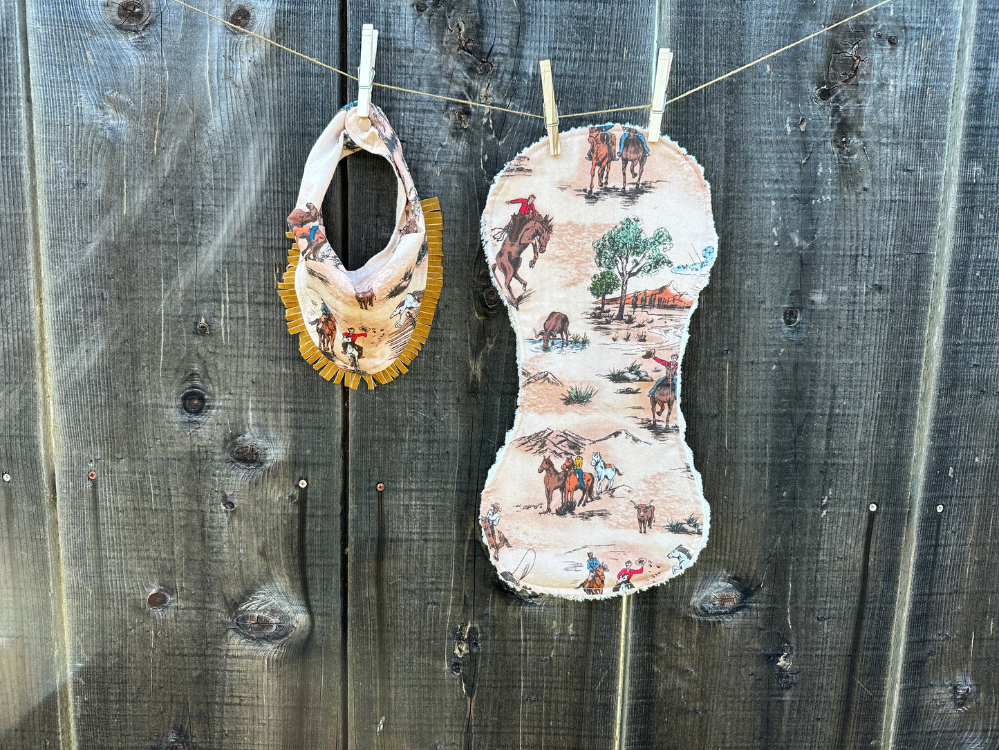 Cowboyin' Adventures Buckaroo Baby Bibs Set